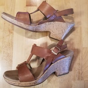 CLARK'S Sandal Wedge Platform size 10